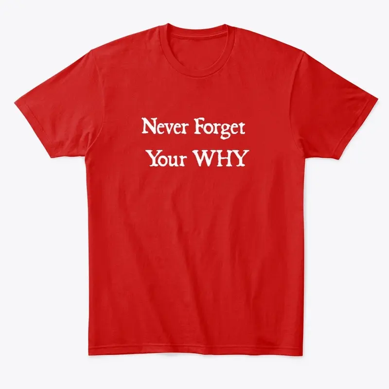 Never Forget Your Why